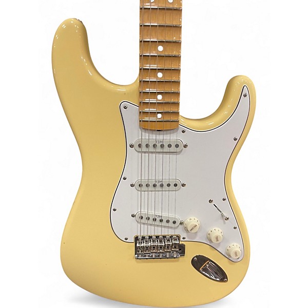 Used Fender Yngwie Malmsteen CUSTOM SHOP NOS STRATOCASTER Olympic White Solid Body Electric Guitar