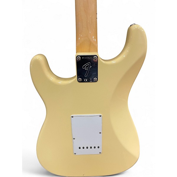 Used Fender Yngwie Malmsteen CUSTOM SHOP NOS STRATOCASTER Olympic White Solid Body Electric Guitar