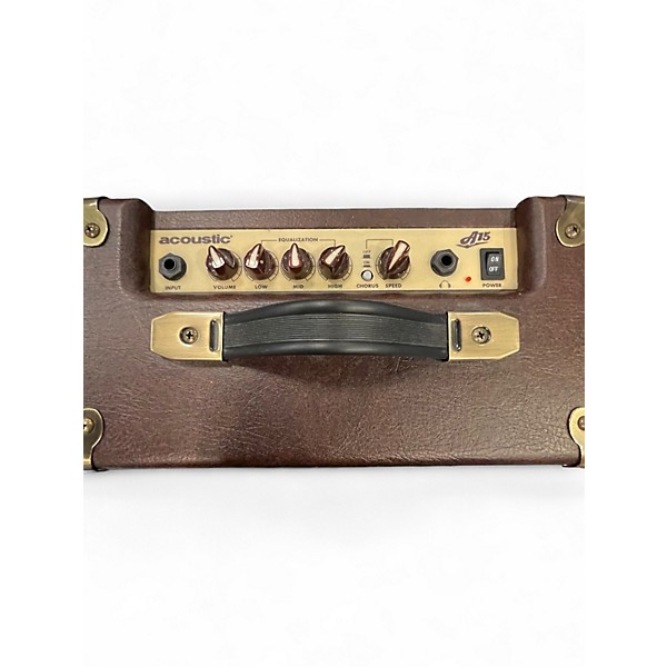 Used Acoustic A15 15W 1x6.5 Acoustic Guitar Combo Amp