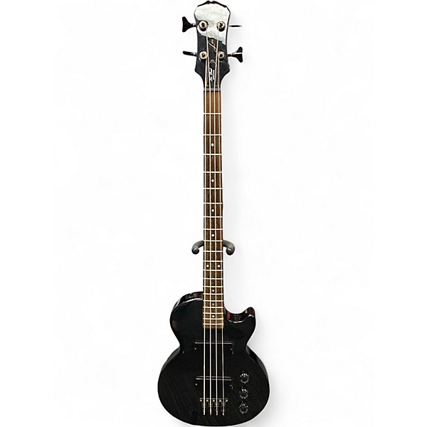 Used Epiphone Les Paul Special Bass Trans Black Electric Bass Guitar