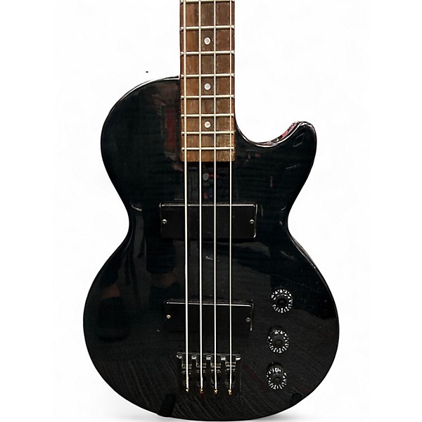 Used Epiphone Les Paul Special Bass Trans Black Electric Bass Guitar
