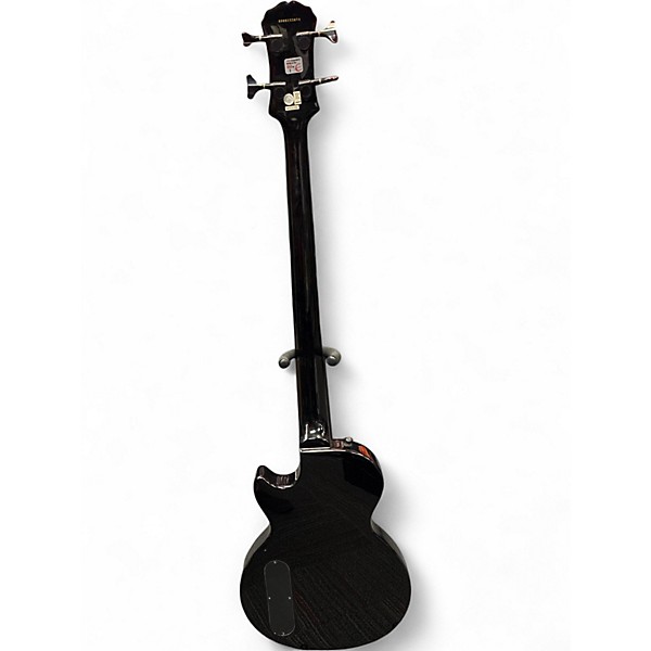 Used Epiphone Les Paul Special Bass Trans Black Electric Bass Guitar
