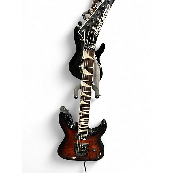 Used Jackson JS32Q DKA Trans Brown Solid Body Electric Guitar