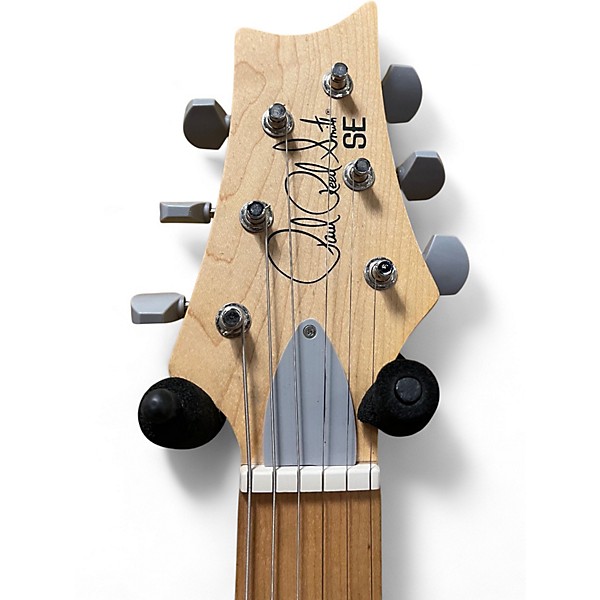 Used PRS SE Silver Sky moon white Solid Body Electric Guitar