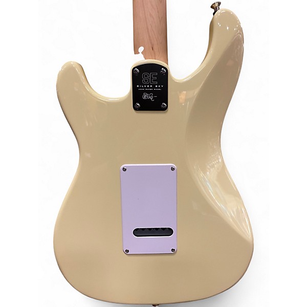 Used PRS SE Silver Sky moon white Solid Body Electric Guitar