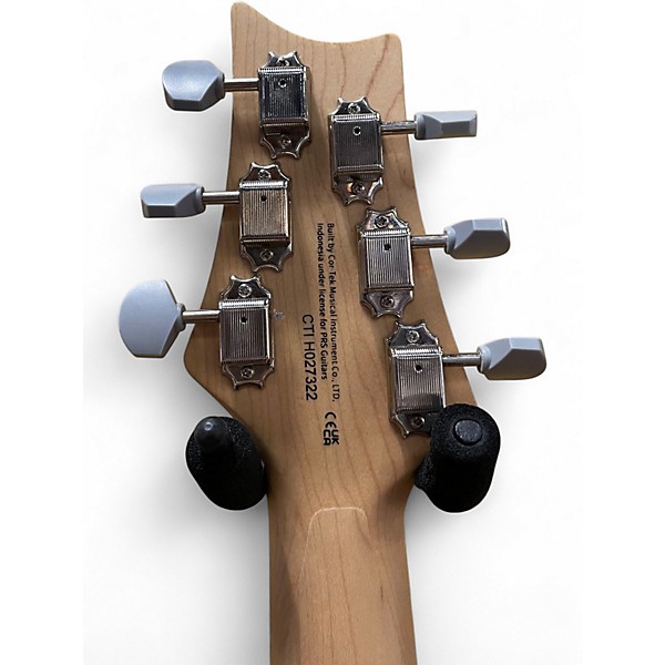 Used PRS SE Silver Sky moon white Solid Body Electric Guitar