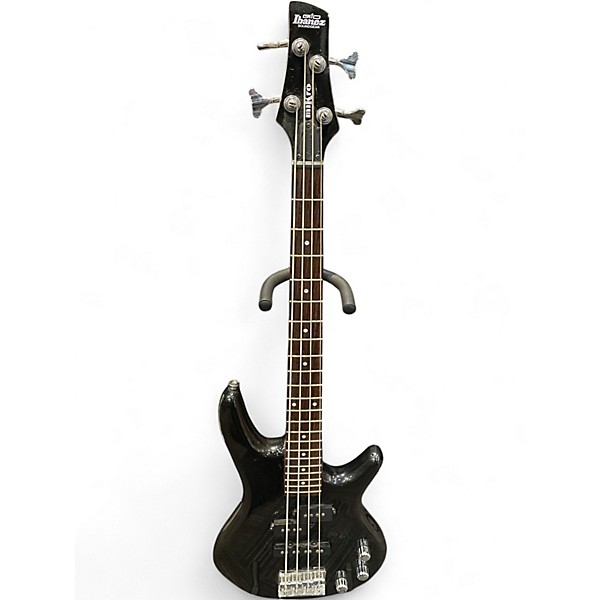 Used Ibanez  Mikro BLACK Electric Bass Guitar