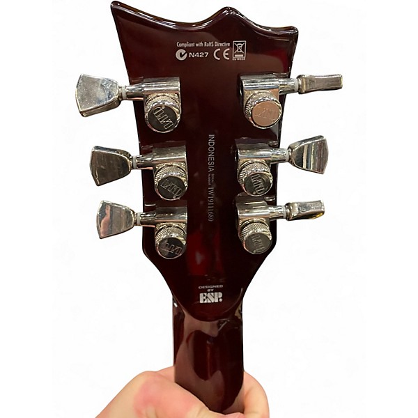 Used ESP LTD EC1000 FR Deluxe 2 Color Sunburst Solid Body Electric Guitar