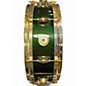 Used Gretsch Drums 4.5X14 125th Anniversary Snare CADILLAC GREEN Drum thumbnail