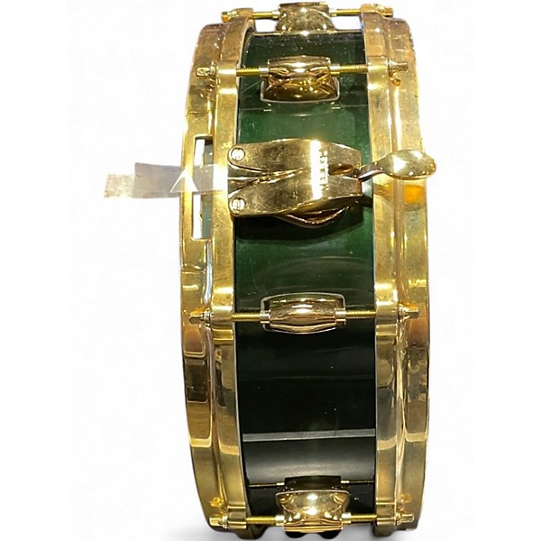Used Gretsch Drums 4.5X14 125th Anniversary Snare CADILLAC GREEN Drum