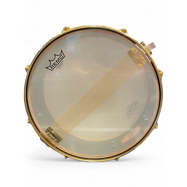 Used Gretsch Drums 4.5X14 125th Anniversary Snare CADILLAC GREEN Drum