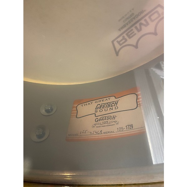 Used Gretsch Drums 4.5X14 125th Anniversary Snare CADILLAC GREEN Drum