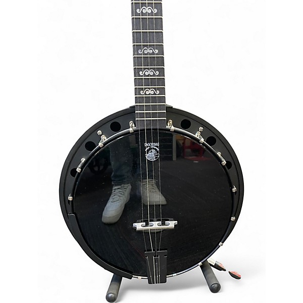 Used Deering GOODTIME BLACKGRASS Black Banjo
