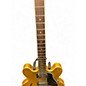 Used Epiphone ES335 Yellow Hollow Body Electric Guitar
