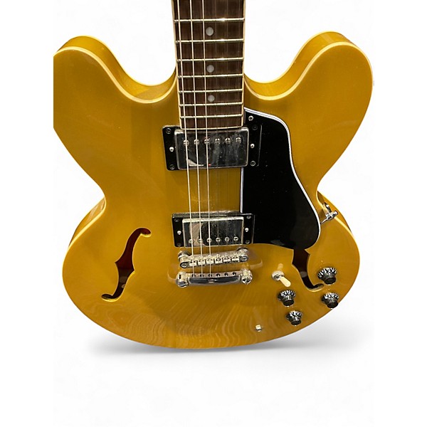 Used Epiphone ES335 Yellow Hollow Body Electric Guitar