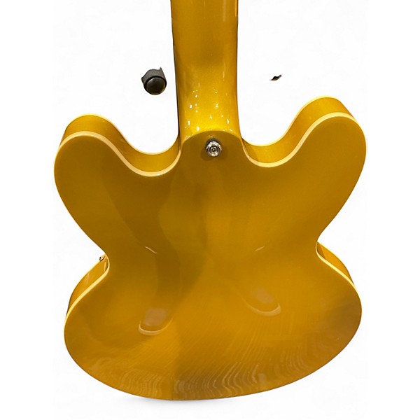 Used Epiphone ES335 Yellow Hollow Body Electric Guitar