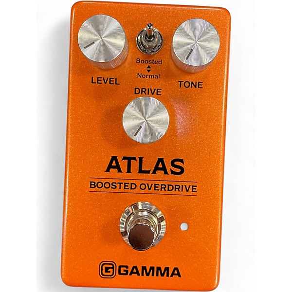 Used GAMMA Atlas Boosted Overdrive Effect Pedal