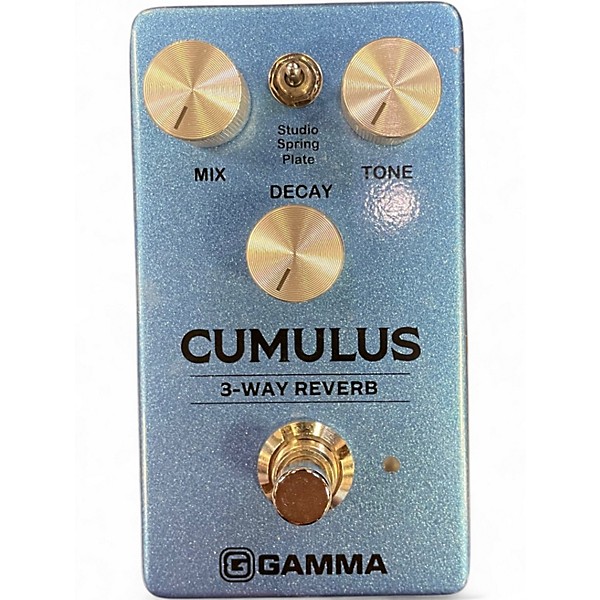 Used GAMMA Cumulus 3-Way Reverb Effect Pedal