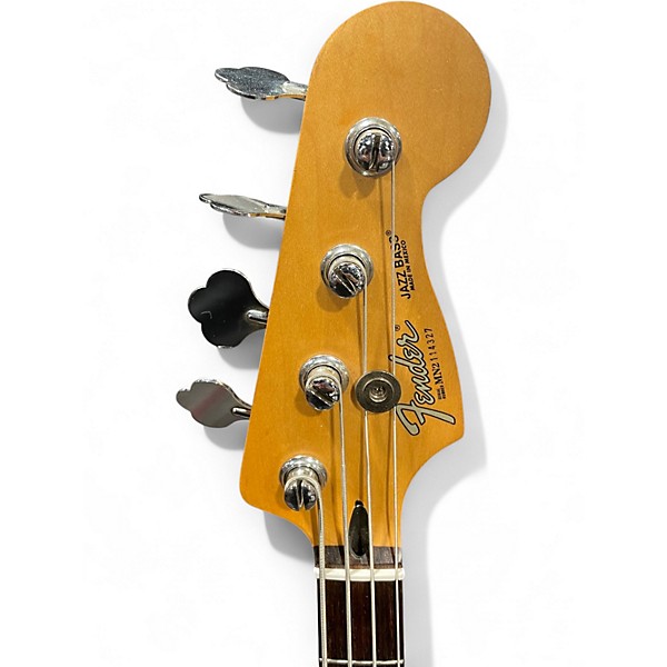 Used Fender MIM JAZZ BASS Black Electric Bass Guitar