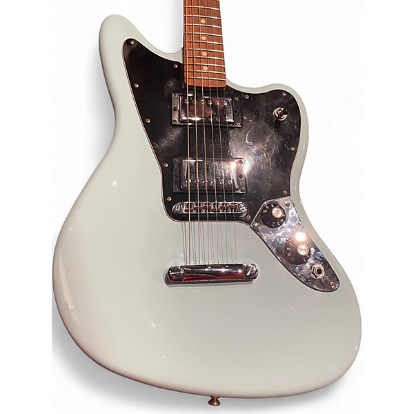 Used Fender Blacktop Jaguar Daphne Blue Solid Body Electric Guitar