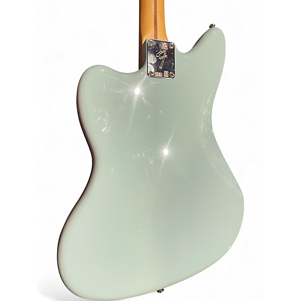 Used Fender Blacktop Jaguar Daphne Blue Solid Body Electric Guitar