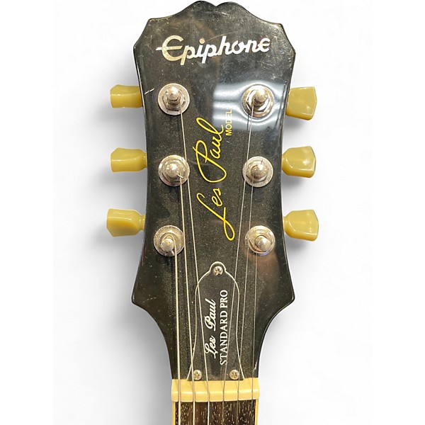 Used Epiphone Les Paul Standard Pro Blue Burst Solid Body Electric Guitar