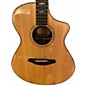 Used Breedlove Stage Concert Natural Acoustic Electric Guitar