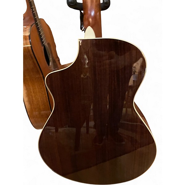 Used Breedlove Stage Concert Natural Acoustic Electric Guitar