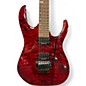 Used Ibanez RG920QMZ Premium Red Desert Solid Body Electric Guitar