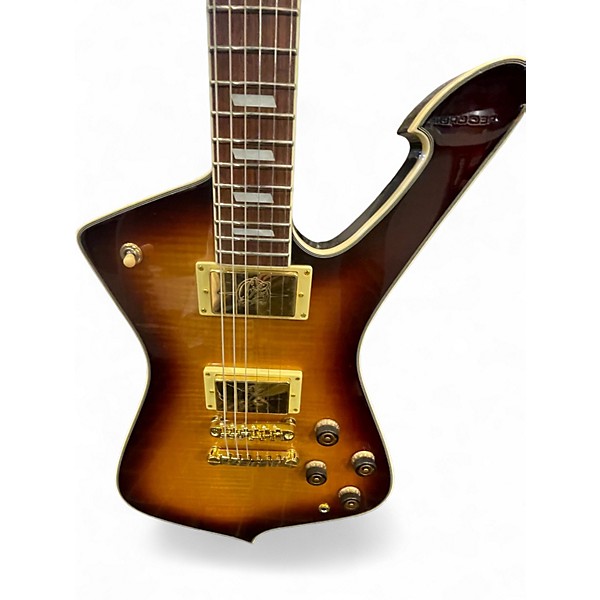 Used Ibanez IC420FM Iceman Violin Burst Solid Body Electric Guitar