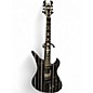 Used Schecter Guitar Research Synyster Gates Signature Custom S Black and Silver Solid Body Electric Guitar thumbnail