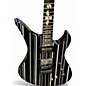 Used Schecter Guitar Research Synyster Gates Signature Custom S Black and Silver Solid Body Electric Guitar