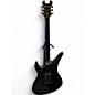 Used Schecter Guitar Research Synyster Gates Signature Custom S Black and Silver Solid Body Electric Guitar