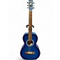 Used Art & Lutherie AMI Parlor  Blue Acoustic Guitar thumbnail