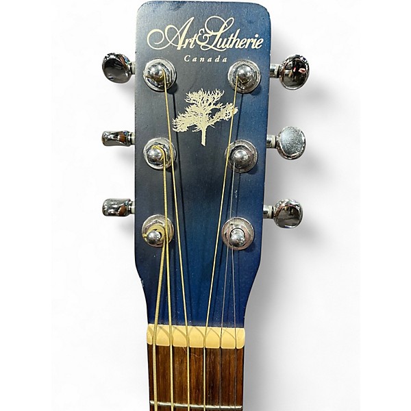 Used Art & Lutherie AMI Parlor  Blue Acoustic Guitar