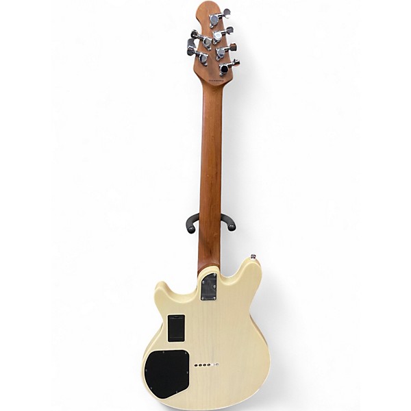 Used Sterling by Music Man VALENTINE Yellow Solid Body Electric Guitar