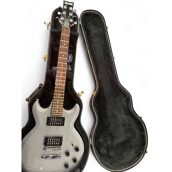 Used Ibanez GAX 70 Silver Sparkle Solid Body Electric Guitar