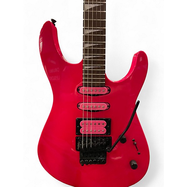 Used Jackson DK3XR HSS Pink Solid Body Electric Guitar