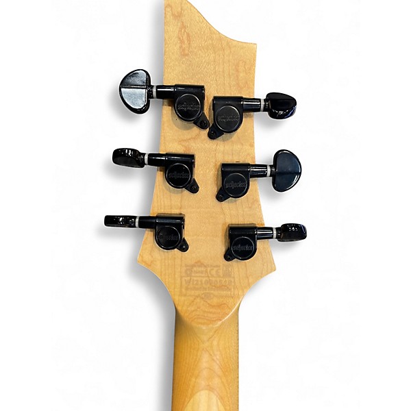 Used Schecter Guitar Research Omen Extreme 6 Sandburst Solid Body Electric Guitar