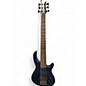 Used Dean EDGE Q6 BLUE Electric Bass Guitar thumbnail