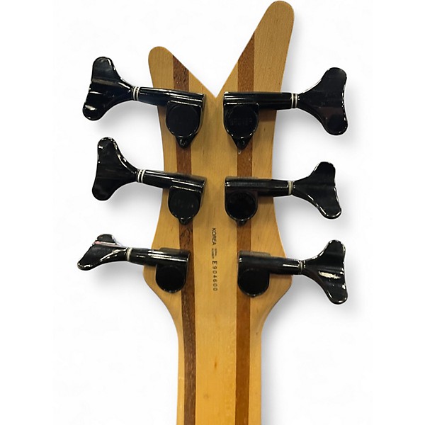 Used Dean EDGE Q6 BLUE Electric Bass Guitar