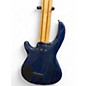 Used Dean EDGE Q6 BLUE Electric Bass Guitar
