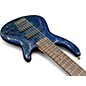 Used Dean EDGE Q6 BLUE Electric Bass Guitar