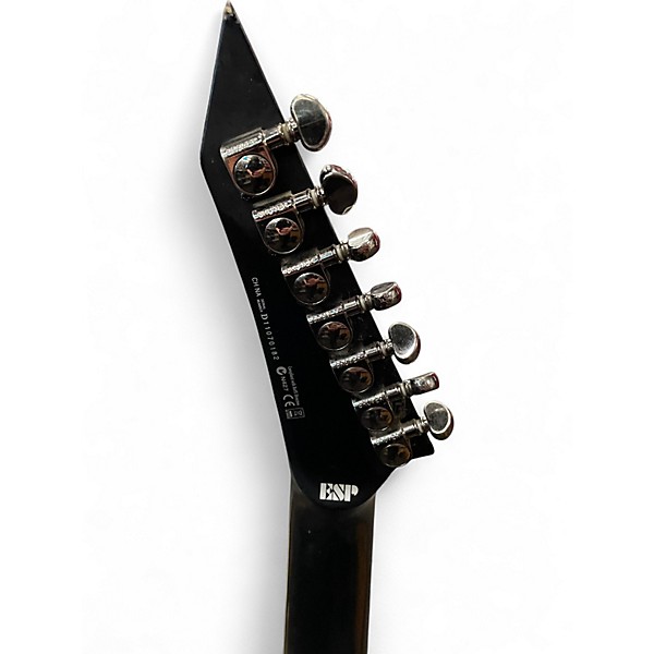 Used ESP LTD MH417 7 String Satin Black Solid Body Electric Guitar