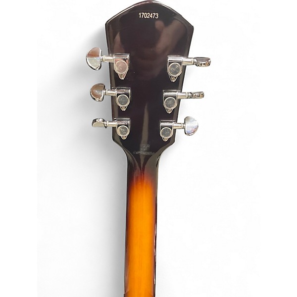 Used Airline H-59 Honey Burst Hollow Body Electric Guitar