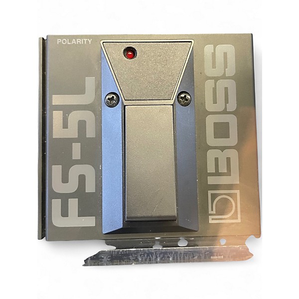 Used BOSS FS5L Latching Footswitch Sustain Pedal