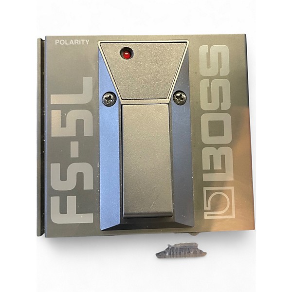 Used BOSS FS5L Latching Footswitch Sustain Pedal