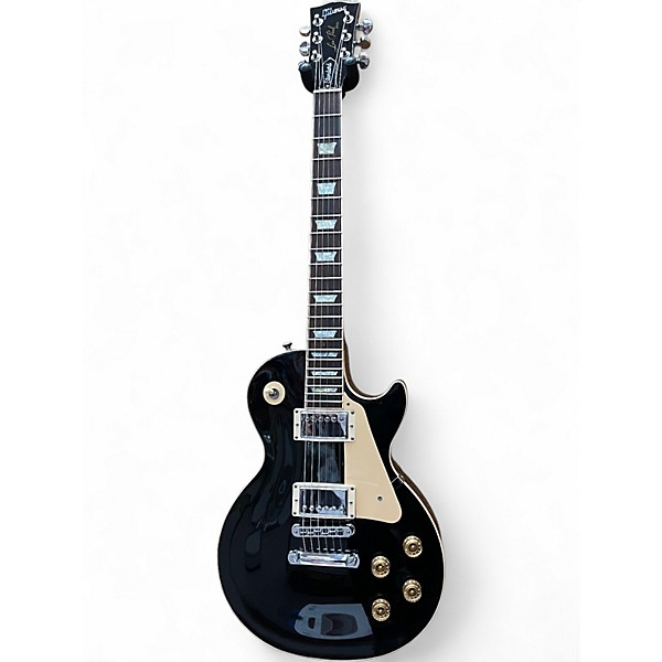 Used Gibson Les Paul Standard Ebony Solid Body Electric Guitar