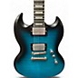Used Epiphone PROPHECY SG Blue Tiger Aged Gloss Solid Body Electric Guitar