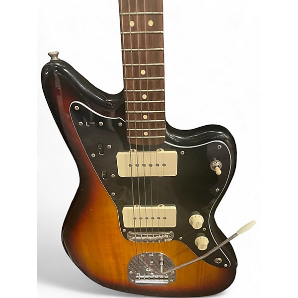 Used Squier Vintage Modified Jazzmaster 3 Tone Sunburst Solid Body Electric Guitar